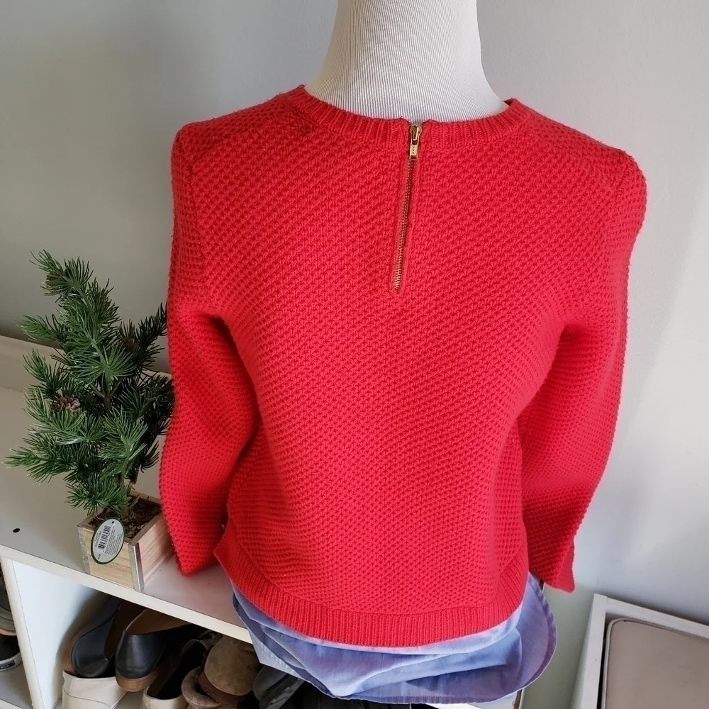 J. Crew Wool Holiday Sweater